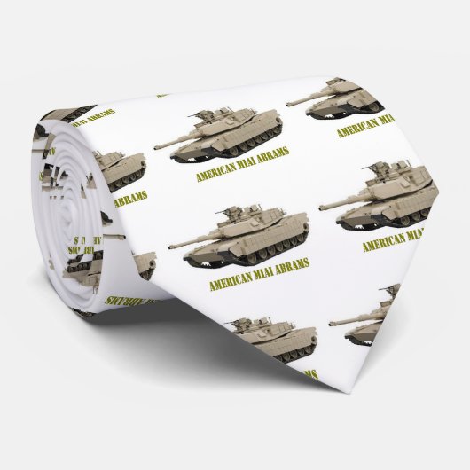 アメリカMIA1 ABRAMS ネクタイ (ロール)