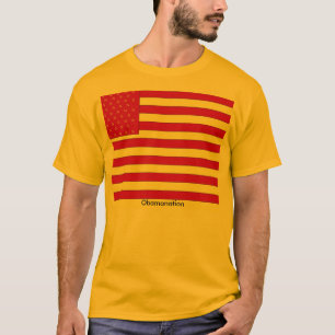 アメリカObamanation- 2の統一されたな社会主義国 Tシャツ