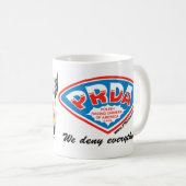 アメリカPRDAのマグのポーランドのレーサー コーヒーマグカップ (正面右)