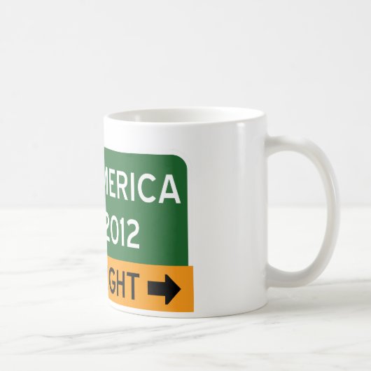 アメリカRepulicanを救って下さい コーヒーマグカップ (右)