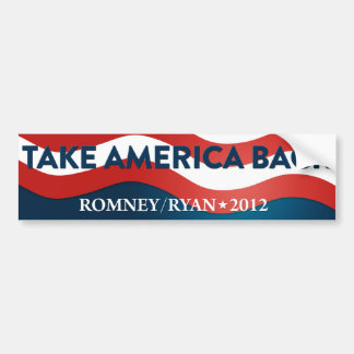 アメリカRomneyをかライアン2012のバンパーステッカー取り戻して下さい バンパーステッカー
