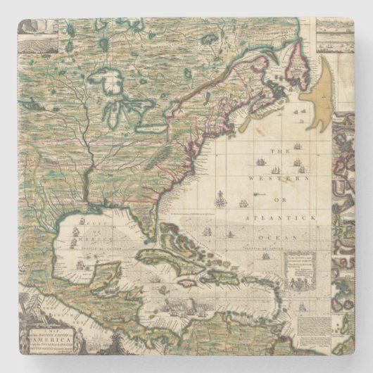 アメリカSeptentrionalis ストーンコースター (正面)