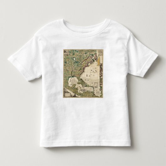 アメリカSeptentrionalis トドラーTシャツ (正面)