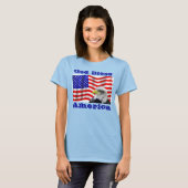アメリカTシャツを祝福する Tシャツ (正面フル)