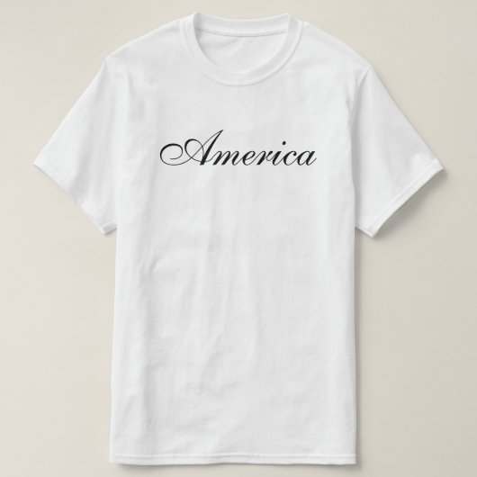 アメリカTシャツ Tシャツ (デザイン正面)