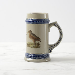 アメリカWoodcock	(Rusticolaの未成年者) ビールジョッキ