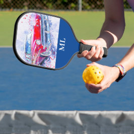 アメリクラシックカのモノグラムの車 ピックルボールラケット