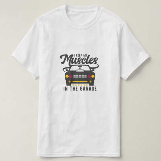 アメリクラシックカ製V8 Tシャツ (デザイン正面)