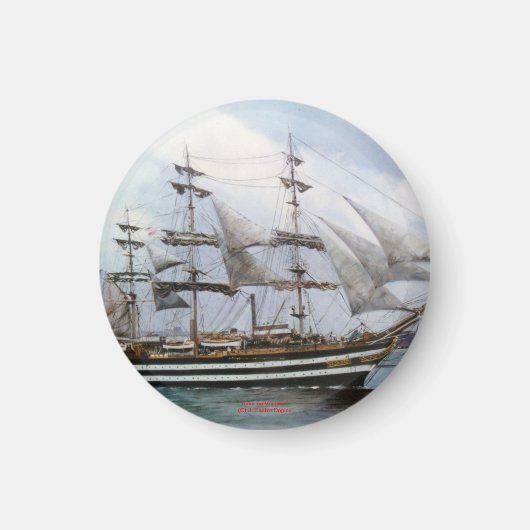 アメリゴ・ヴェスプッチ マグネット (正面)