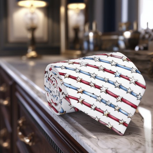 アメリストライプカーナ星 ネクタイ