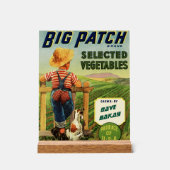 アメリパーソナライズされたカの田舎育ちの農家 アクリルサイン (正面)