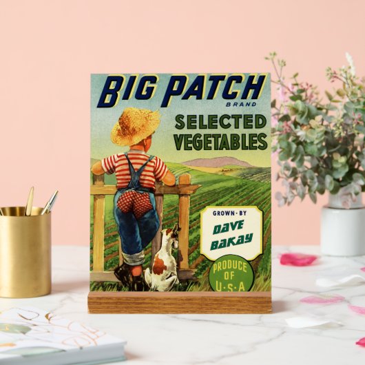 アメリパーソナライズされたカの田舎育ちの農家 アクリルサイン (ウェディング)