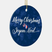 アメリフランスのカの休日の装飾、ジョユーヌール セラミックオーナメント (右)