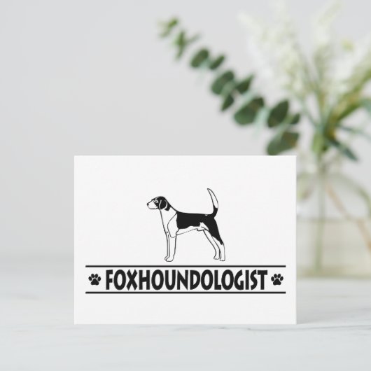 アメリユーモアのあるカの犬 ポストカード (スタンド正面)