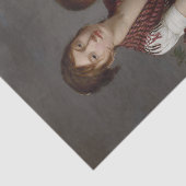 アメリー・ジャスティンとチャールズ・ポントワのポートレート 薄葉紙 (詳細)