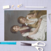 アメリー・ジャスティンとチャールズ・ポントワのポートレート 薄葉紙 (クラフト)