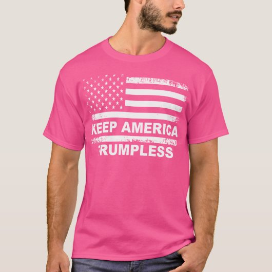 アメリ保カ・トランプレス Tシャツ (正面)