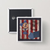 アメリ初期のカ天使 缶バッジ (正面&裏面)