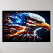 アメリ威厳のあるカプライドでイーグル ポスター (正面)