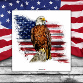 アメリ威厳のあるカ国旗のビニール貼りのイーグル シール