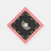 アメリ恋しく思アシルバークラウンランチョンペーパーナプキン スタンダードランチョンナプキン (角)