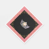 アメリ恋しく思アシルバークラウンランチョンペーパーナプキン スタンダードランチョンナプキン (角)