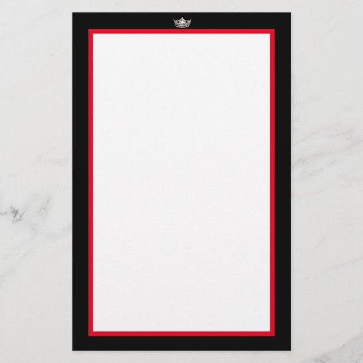 アメリ恋しく思アシルバークラウン文房具紙 便箋 (正面)