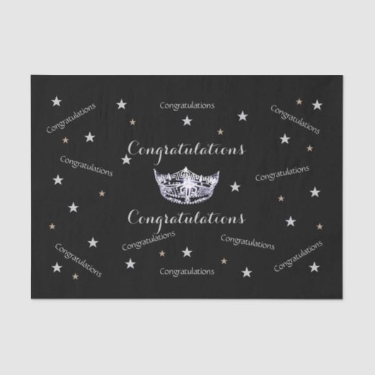 アメリ恋しく思カおめでとうティッシュペーパー 薄葉紙 (正面)