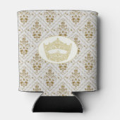 アメリ恋しく思カクラウンパーソナライズされたクーラーボックス 缶クーラー (裏面)