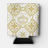 アメリ恋しく思カクラウンパーソナライズされたクーラーボックス 缶クーラー (正面)