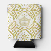 アメリ恋しく思カクラウンパーソナライズされたクーラーボックス 缶クーラー (裏面)