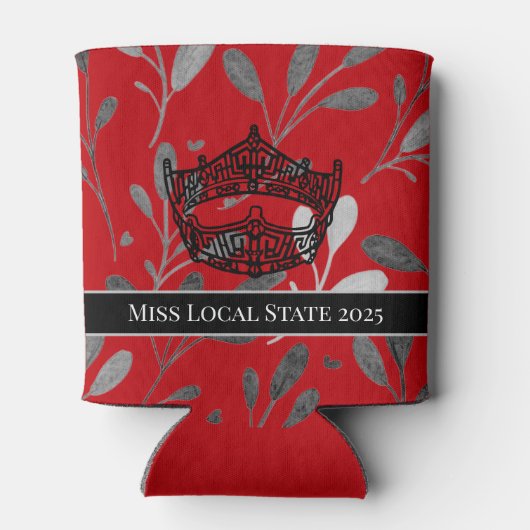 アメリ恋しく思カクラウンパーソナライズされたクーラーボックス 缶クーラー (裏面)