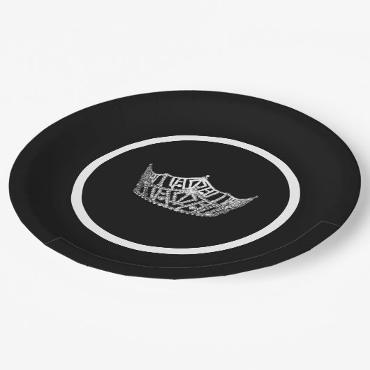 アメリ恋しく思カクラウンページェントパーティー紙プレート ペーパープレート (アングル)