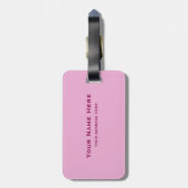 アメリ恋しく思カスタイルクラウンラゲージタグ ラゲッジタグ (裏面縦)