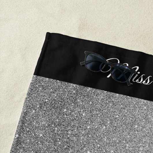 アメリ恋しく思カスタイルページアントグリッタービーチタオル ビーチタオル (インサイチュ)