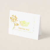 アメリ恋しく思カスタイルページャントクラウン 箔カード (正面)