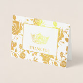 アメリ恋しく思カスタイルページャントクラウン 箔カード (正面)