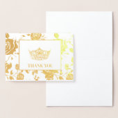 アメリ恋しく思カスタイルページャントクラウン 箔カード (ディスプレー)