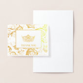 アメリ恋しく思カスタイルページャントクラウン 箔カード (ディスプレー)