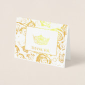 アメリ恋しく思カスタイルページャントクラウン 箔カード (正面)