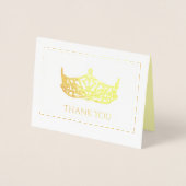 アメリ恋しく思カスタイルホイルクラウン付きフォトグリーティング 箔カード (正面)