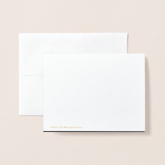 アメリ恋しく思カスタイルホイルクラウン – グリーティング 箔カード (裏面封筒付き)