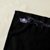 アメリ恋しく思カスタムカ薄紫クラウンビーチタオル ビーチタオル (インサイチュ)