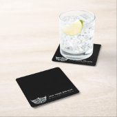 アメリ恋しく思カタイプLIVE YOUR DREAMS紙コースター スクエアペーパーコースター (インサイチュ)