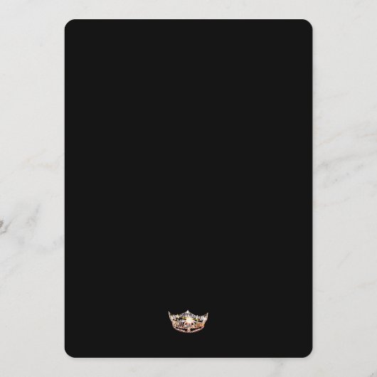 アメリ恋しく思カピークラウンダブルサイドランチョンカード メニュー (裏面)