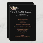 アメリ恋しく思カピークラウンダブルサイドランチョンカード メニュー (正面/裏面)