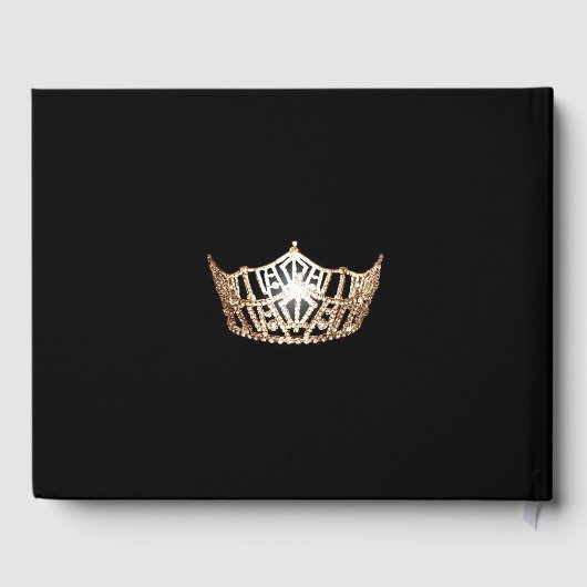 アメリ恋しく思カ金ゴールドクラウンページャントゲストブック ゲストブック (裏面)