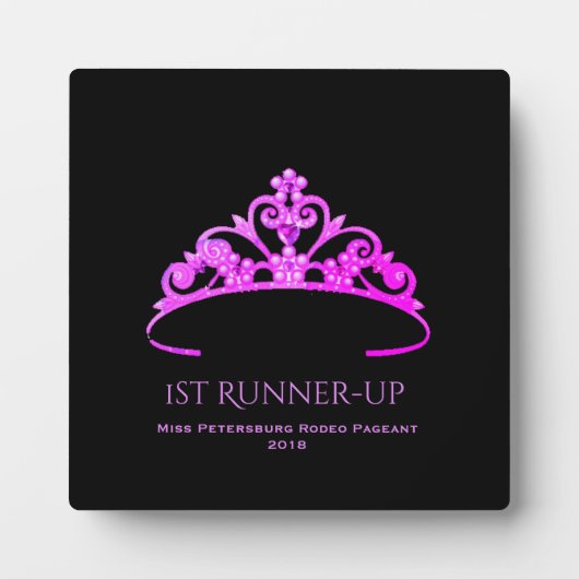 アメリ恋しく思カ・ロデオ・クラウンランナーアッププラーク フォトプラーク (正面)