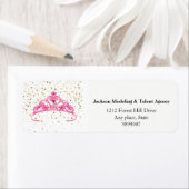 アメリ恋しく思クピンクティアラスターズ住所 シール (インサイチュ)