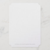 アメリ恋しく思クラシックカきらめくランチョンプログラムカード メニュー (裏面)